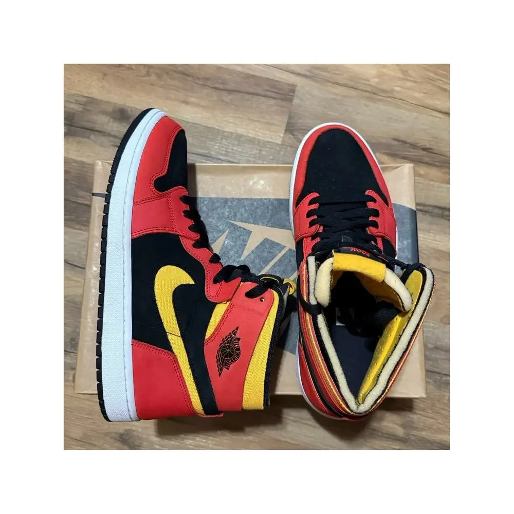 Air Jordan 1 Zoom CMFT Black Chile Red CT0978-006 Size 11